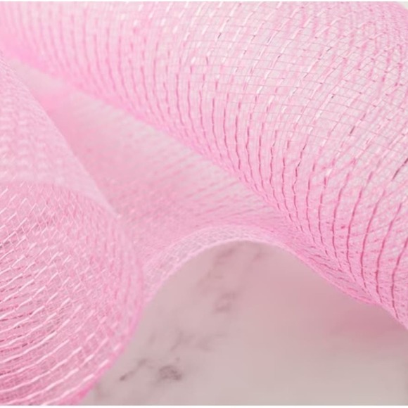 21 inch deco mesh gorgeous light pink - Picture 3 of 3